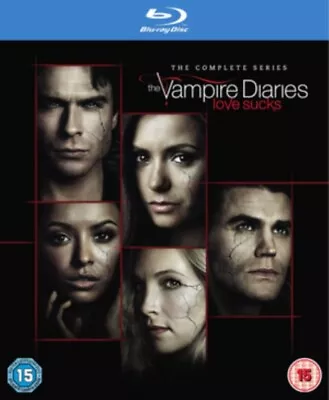 Vampire Diaries Complete Series Season 1+2+3+4+5+6+7+8 Blu-ray Set RB New • $139.95