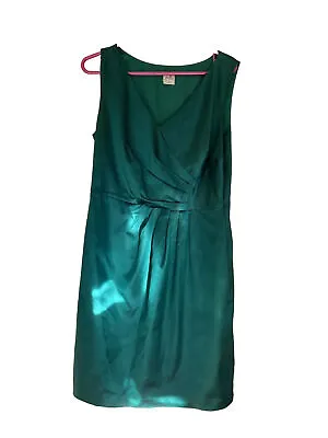 Belle By Oasis Size 14 Green Wedding Party Prom Dress MIDI Holiday Gown RRP £90 • £42