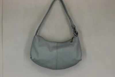 Marco Buggiani Women's Leather Handbag Color Pastel Blue Boho New Italy • $55.98