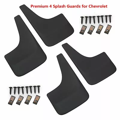 4x Mud Flaps Splash Guards For 2001-14 Chevy Silverado Suburban Tahoe Avalanche • $17.95