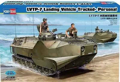 Hobby Boss 1:35 LVTP-7 Landing Vehicle Tracked-Personal Plastic Model Kit • $46.99