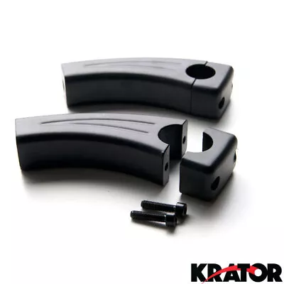 4.5  Black Handlebar Risers For Yamaha V-Star Vstar V Star XVS 1100 Custom • $34.99