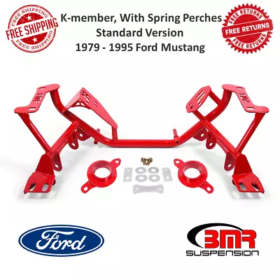 BMR K-Member Standard Version With Spring Perches Red For 1979-1995 Ford Mustang • $486.88