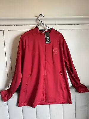 £35 • Buy Arsenal FC Men’s Adidas Anthem Zip Jacket Tracksuit Top Size XL BNWT