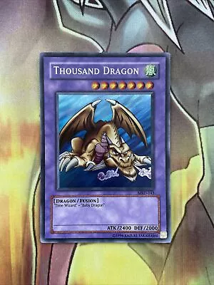 MRD-143 Thousand Dragon Secret Rare Yugioh Card NM • £16.95