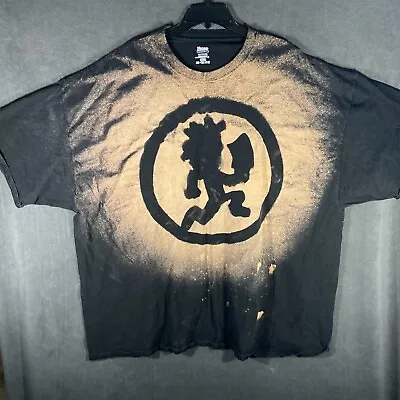 Insane Clown Posse T Shirt Hatchetman Psychopathic Records ICP Bleached Tie Dye • $10.50