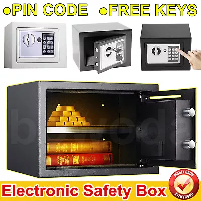£48.59 • Buy Digital Steel Safe Electronic Security Home Office Money Cash Jewelry Safety Box