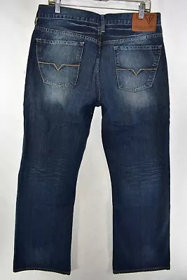 Guess Cliff Boot Cut Bootcut Fit Jeans Mens Size 33x32 Blue Meas. 33x32 • $31.99