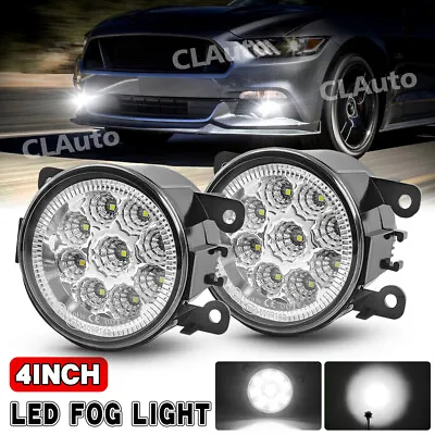 Pair Front Clear Lens Bumper Fog Light Lamps Assembly For Ford Focus Mustang • $28.19