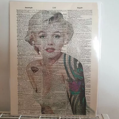 £7.50 • Buy Marilyn Monroe Artwork Picture;  Excellent Condition;  