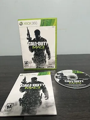 Call Of Duty: Modern Warfare 3 (Microsoft Xbox 360 2011) MW3 Complete / Tested • $9