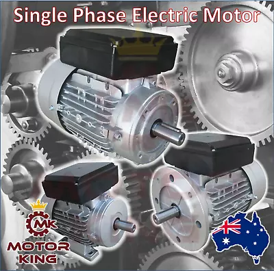 Single-Phase Electric Motor Any Power Speed 1400 2800 Rpm Mount B3 B5 B14 CSCR • $129