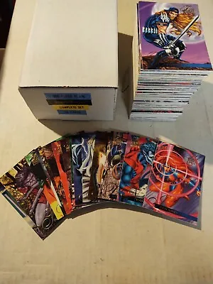 1995 Fleer Flair Marvel Annual Trading Cards COMPLETE BASE SET #1-150 - NM/M • $129.99