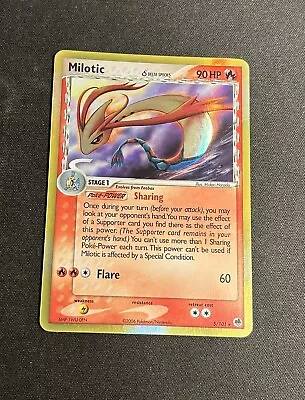 Milotic (Delta Species) EX Dragon Frontiers 5/101 Holo Holo NM 1 Small Crease • $7