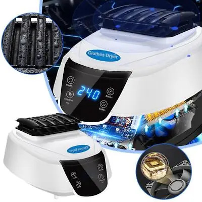 Electric Clothes Dryer Portable Quickly Drying Clothes Negative Ion Heater US • $38.99
