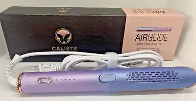 Calista AirGlide Cool Breeze Styler Iron Wave Curl Smooth Straighten BLUE OMBRE • $24.49