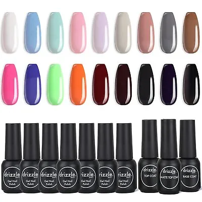 DRIZZLE. BEAUTY 21 Pcs Gel Nail Polish Kit • $19.99