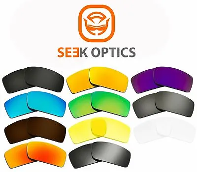 $23.99 • Buy Seek Optics Replacement Lenses For Oakley Square Wire 2006 Sunglass UV400