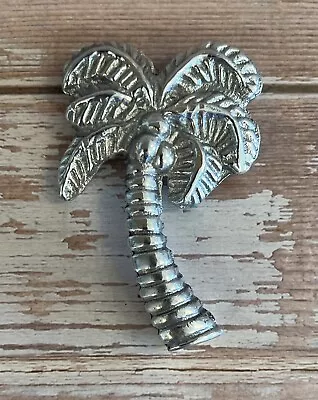 Mariposa Recycled Aluminum Napkin Weight - Palm Tree • $24.99