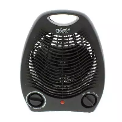 750/1500-Watt Fan-Forced Electric Portable Space Heater Black • $30.88