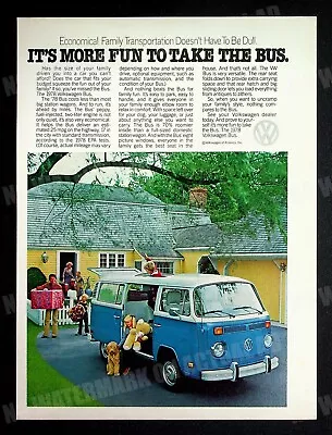 Volkswagen Bus Auto 1978 Trade Print Magazine Ad Poster ADVERT • $5.99