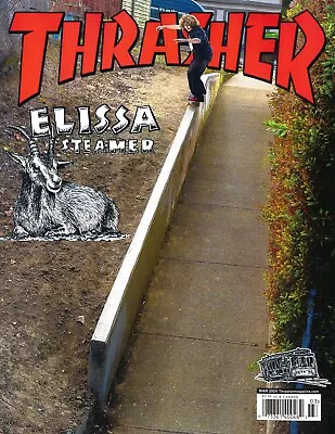 Thrasher Magazine - March 2024 - Elissa Steamer - Brand New • $11.99