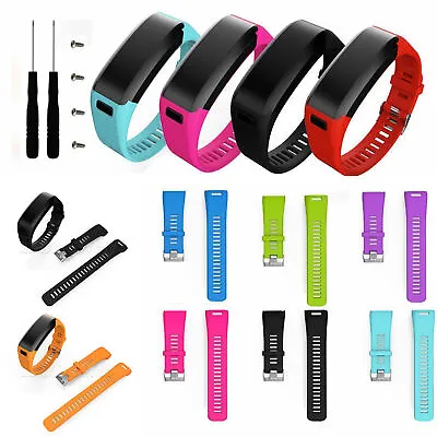 For Garmin Vivosmart HR Silicone Wristband Replacing Watch Band Strap With Tool • $11.75