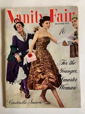 Vintage Fashion Magazine - Vanity Fair - December 1955 • £4.99
