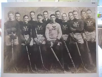 1916 Yale Hockey Team Enlarged 16 X 20 Photo New Haven Connecticut • $24.99