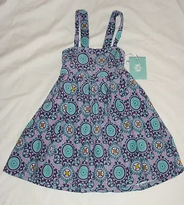 NWT Matilda Jane PAINT BY NUMBERS Purple Corduroy Spin Art Yama Knot Dress Sz 6 • $34.99