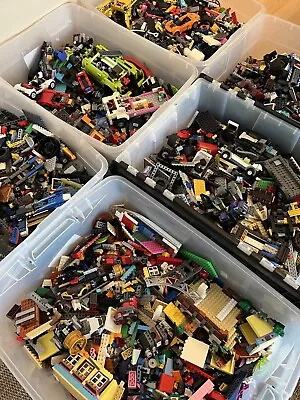 LEGO 5 Pounds Bulk Lot Assorted Genuine Lego 5 Lbs Random Mixed Parts READ INFO! • $42.95