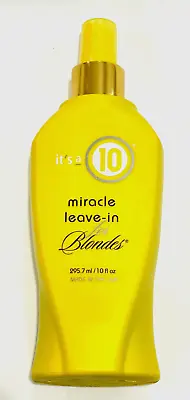 It's A 10 Miracle Leave-In For Blondes 10 Fl Oz / 295.7 Ml New • $29.96