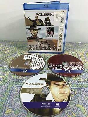Butch Cassidy Good Bad Ugly Magnificent Seven (Blu Ray)  Western  • $4.66