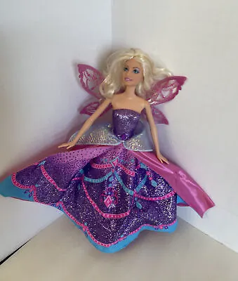 2012 Barbie Mariposa & The Fairy Princess Catania Doll With Wings And Shoes • $13.28