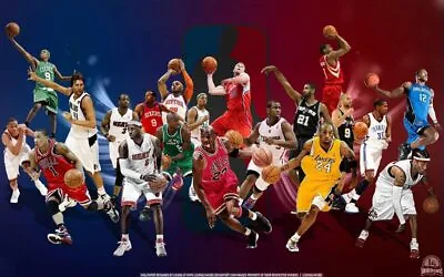 $39.99 • Buy LeBron James Wall Art Basketball Player Sports Quotes Multicolour Canvas Poster