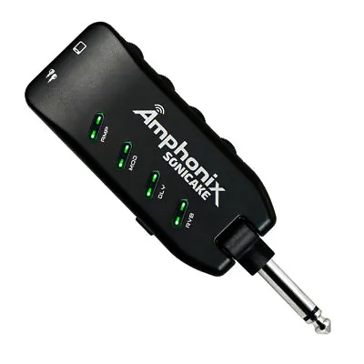 SONICAKE Amphonix USB Chargable Guitar Headphone Amp Carry-On Bluetooth Effects • $35.99