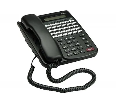 Comdial Vertical DX80 DX-80 7260-00 HAC Black LCD Office Phone Tested W WARRANTY • $49.95