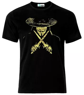 $12.36 • Buy V For Vendetta Anonymous T-Shirt 