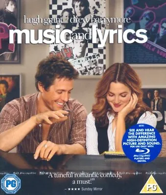 Music And Lyrics Blu-ray (2007) Hugh Grant Lawrence (DIR) Cert PG Amazing Value • £6.89