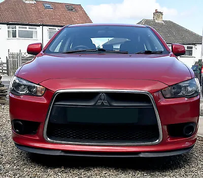 Mitsubishi Lancer EVO Front Bumper CUPRA R Euro Spoiler Lip Valance/Splitter 07- • $99.90