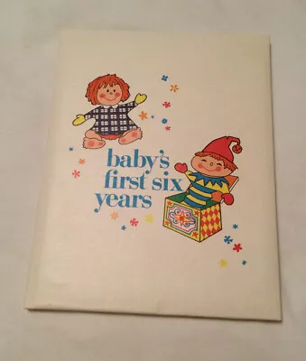 Baby’s First Six Years Baby Book Vintage • $23.95