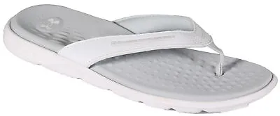 Under Armour Ignite Pro Marbella Sandal - White / Grey - New • $39.99