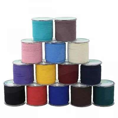 £3.99 • Buy 10m Nylon Cord Thread Chinese Knot Macrame Beading DIY Bracelet Braided 3mm