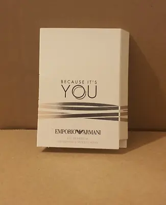 £3 • Buy Emporio Armani - Because It's You - EDP Spray - 1.2ml - Womens Perfume