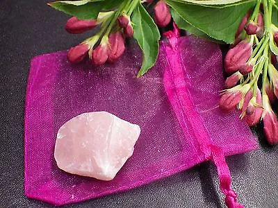 Rose Quartz Raw Natural Mineral Crystal Gemstone - Healing Chakra Reiki - Love • £3.50