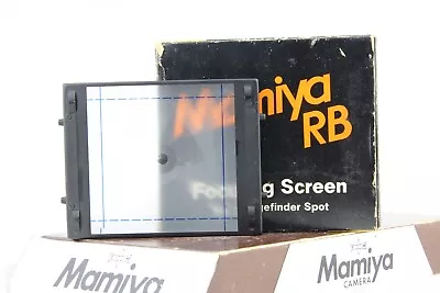 [ EXC+5 ] MAMIYA Focusing Screen No. 3 Rangefinder Spot For RB67 Pro S SD • $87.90