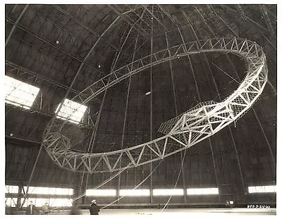 Rising Of First Main Frame On USS Akron Airship Congressional Hearing Photo • $8.99