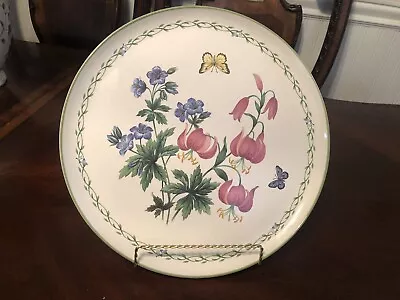 Mikasa Studio Nova Garden Bloom Cake Plate Cookie Serving Tray Vtg Y2372 12 1/2  • $12.99