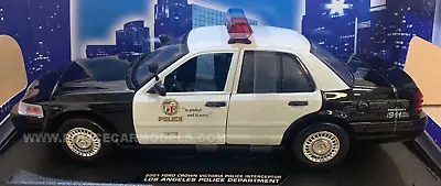 Motormax 1/18 LAPD Los Angeles Police Department Ford Crown Victoria 73539 • $39.99