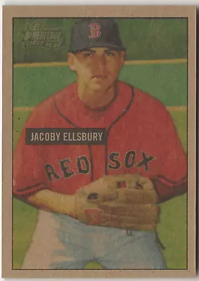 2005 Bowman Heritage Mahogany #337 Jacoby Ellsbury Boston Red Sox Yankees • $5